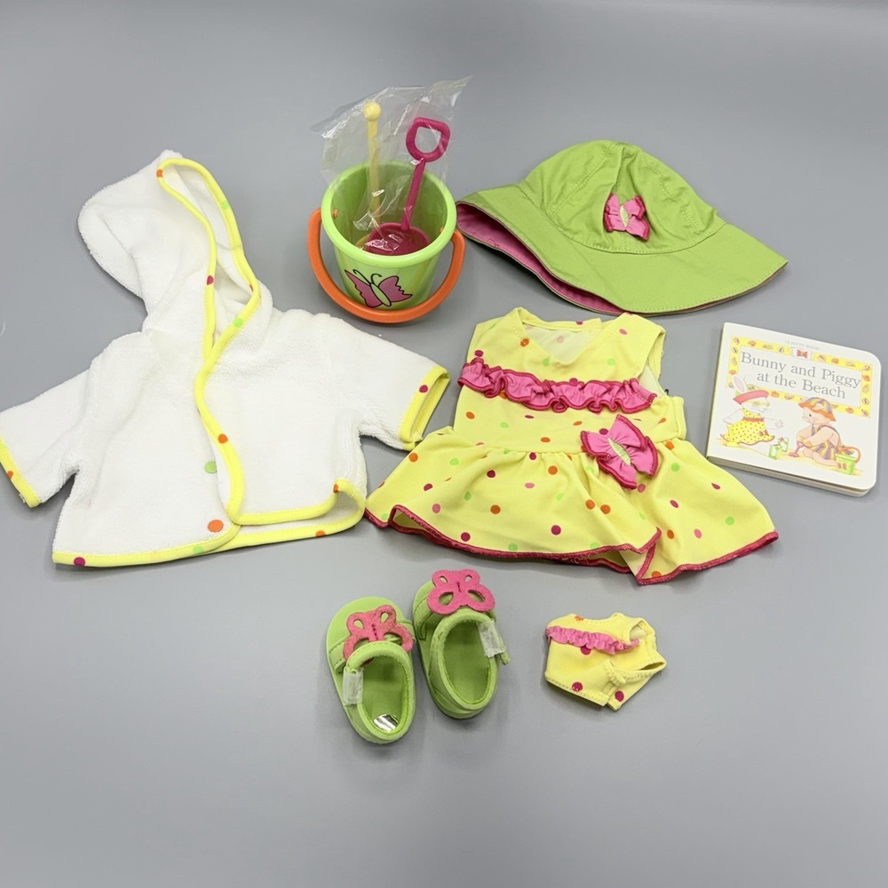 American Girl Bitty Baby Beach Sunshine Beach Set